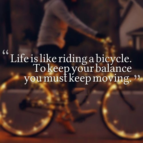 A so-called balanced life